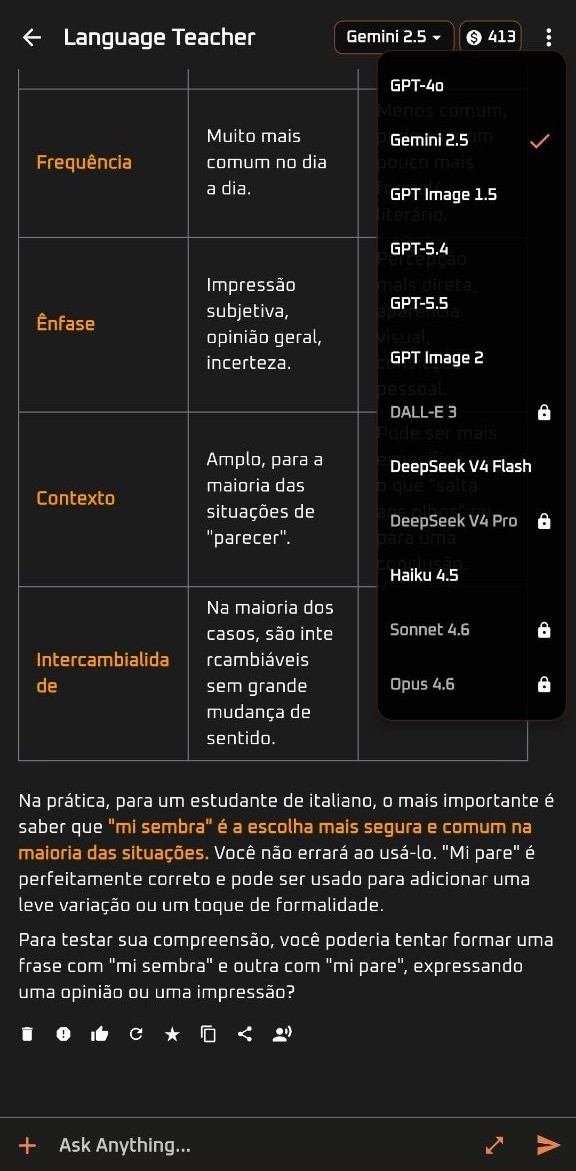 XpherAI Chat with Model Switcher