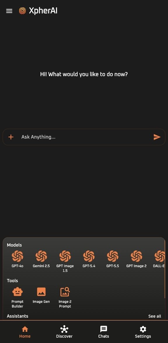 XpherAI Home